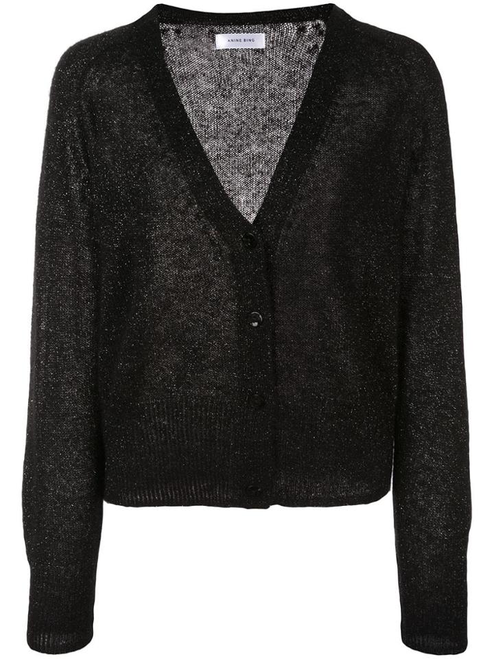 Anine Bing Mason Cardigan - Black