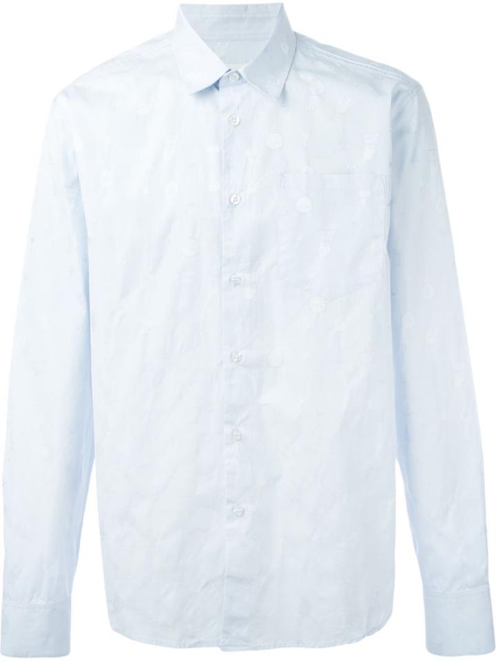 Soulland 'olli' Shirt, Men's, Blue, Cotton