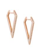 Eva Fehren Dagger Hoops - Metallic