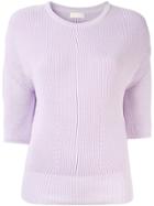 Ballsey 3/4 Sleeves Jumper - Purple