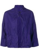 Daniela Gregis Wrinkled Effect Jacket - Purple