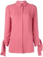 Dorothee Schumacher Classic Shirt, Women's, Size: 5, Pink/purple, Viscose