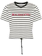 Red Valentino Embroidered Breton Top - Nude & Neutrals