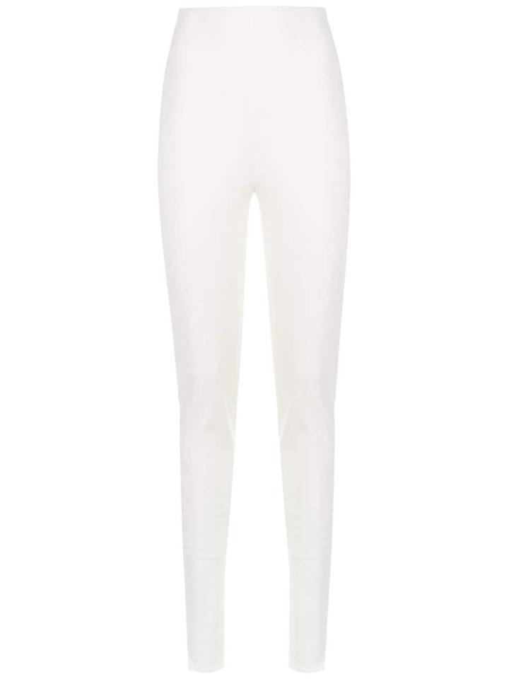 Gloria Coelho High Waisted Leggings - White