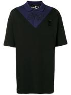 Raf Simons X Fred Perry Logo Polo Shirt - Black