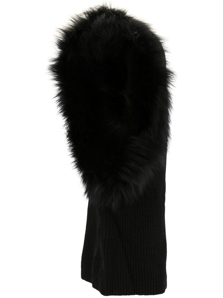 Eugenia Kim Paulina Fur-trimmed Hood - Black