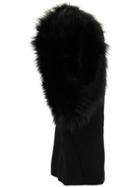 Eugenia Kim Paulina Fur-trimmed Hood - Black