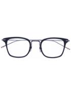 Square Frame Glasses - Unisex - Acetate/metal (other) - 49, Black, Acetate/metal (other), Thom Browne
