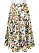 Mary Katrantzou Alice Skirt - White