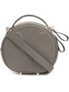 Valas Embossed V Tote - Grey