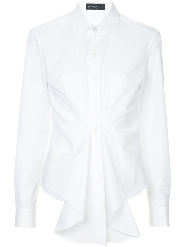 Rossella Jardini Cinched Waist Shirt - White