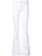 Hudson Classic Bootcut Jeans, Women's, Size: 25, White, Cotton/polyester/spandex/elastane