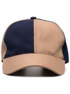 Sunnei Striped Baseball Cap - Neutrals
