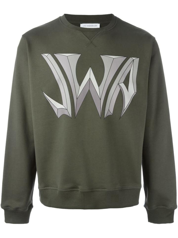 J.w. Anderson Logo Print Sweatshirt