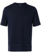 Joseph Side Slit T-shirt, Men's, Size: Large, Black, Cotton