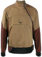 Sease Spray Top Zip Jacket - Brown