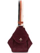 Manu Atelier Bucket Shoulder Bag - Red