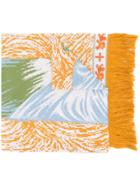 Y / Project Religion Print Scarf - Orange