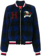 Hilfiger Collection Tartan Bomber Jacket - Blue