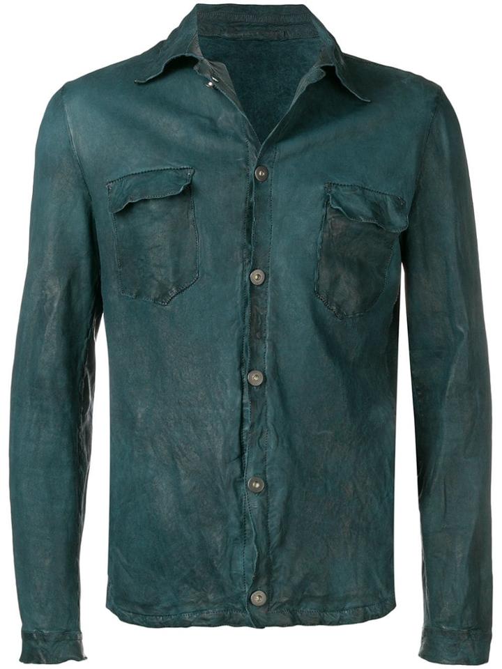 Salvatore Santoro Petrolio Jacket - Blue
