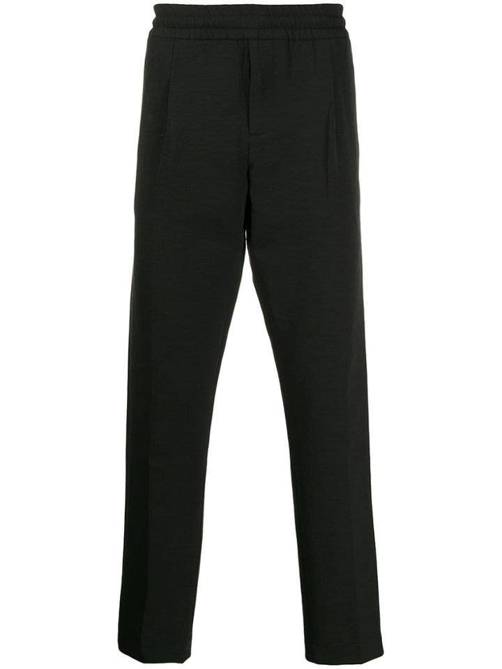Soulland Slim-fit Track Trousers - Black