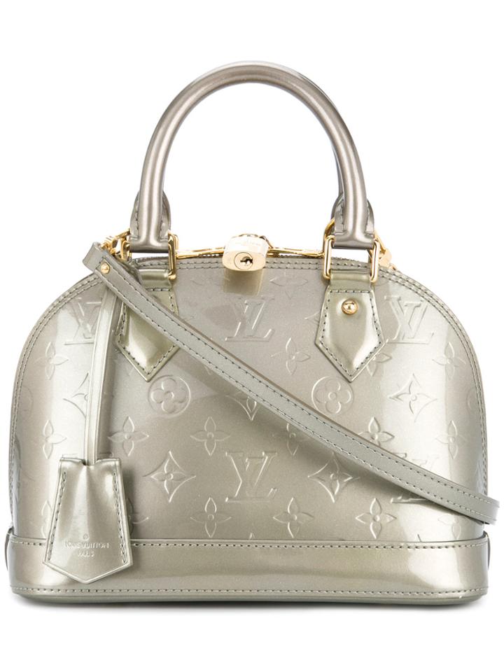 Louis Vuitton Vintage Alma Bb Tote - Grey