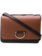 Burberry D-ring Shoulder Bag - Brown