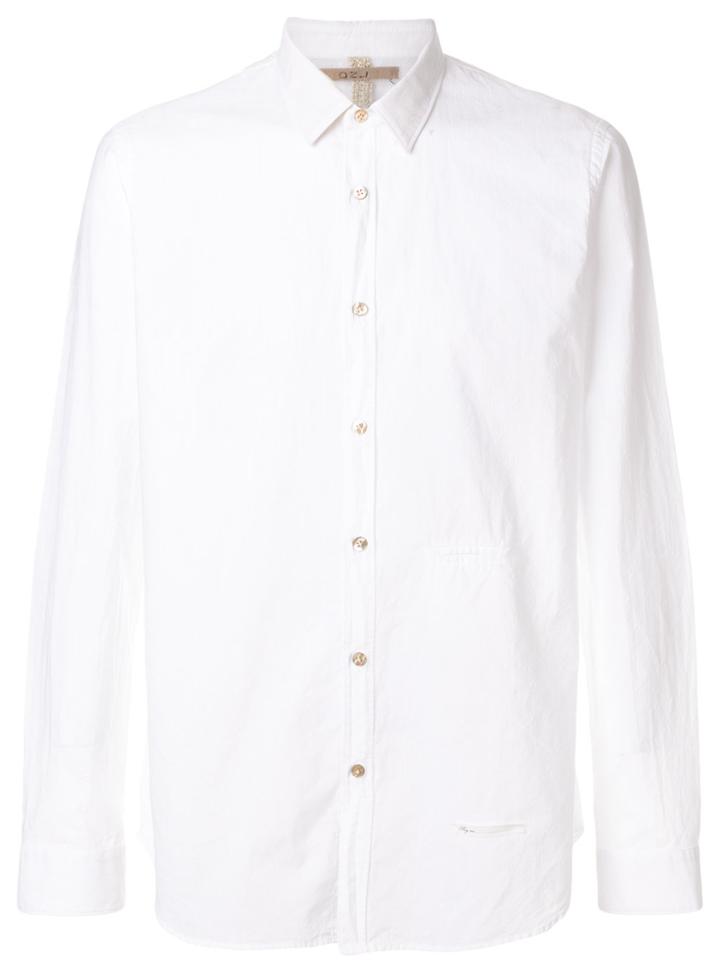 Dnl Classic Long Sleeved Shirt - White