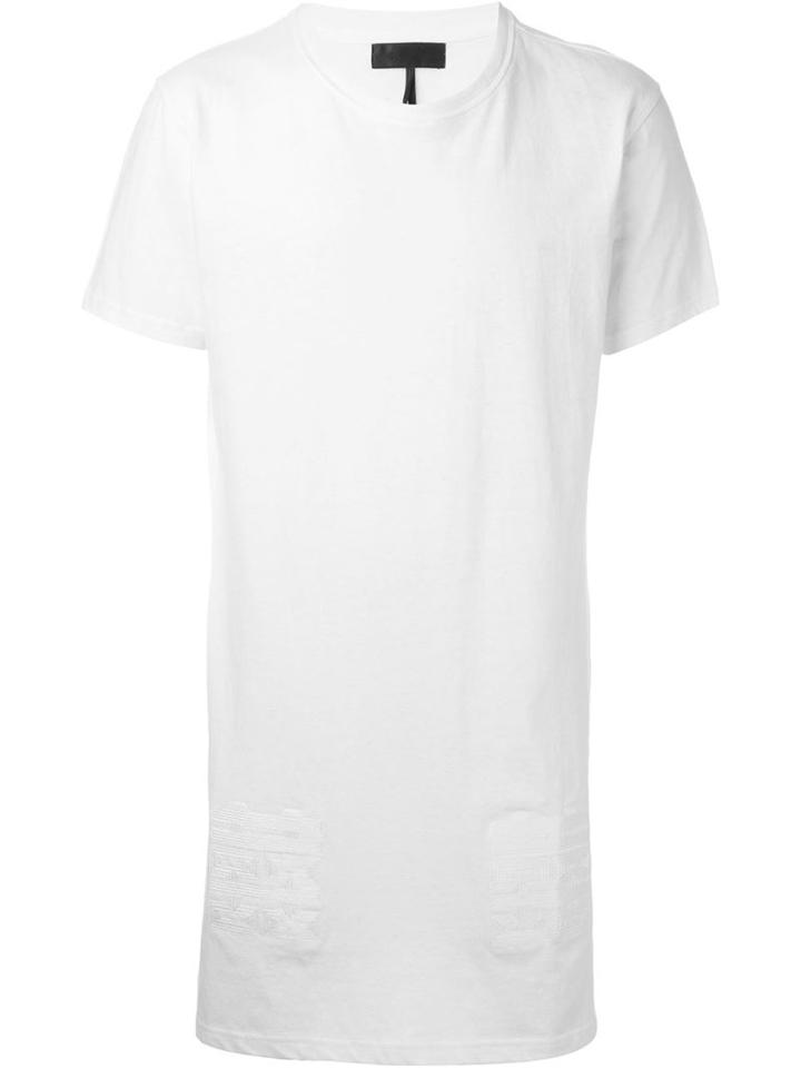 D.gnak Long Round Neck T-shirt