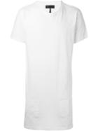 D.gnak Long Round Neck T-shirt