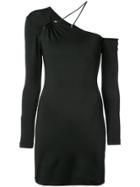 Cushnie Et Ochs Asymmetric Fitted Dress - Black