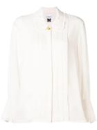 Edward Achour Paris Ruffled Blouse - Neutrals