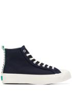 Ymc High Top Lace Up Sneakers - Blue