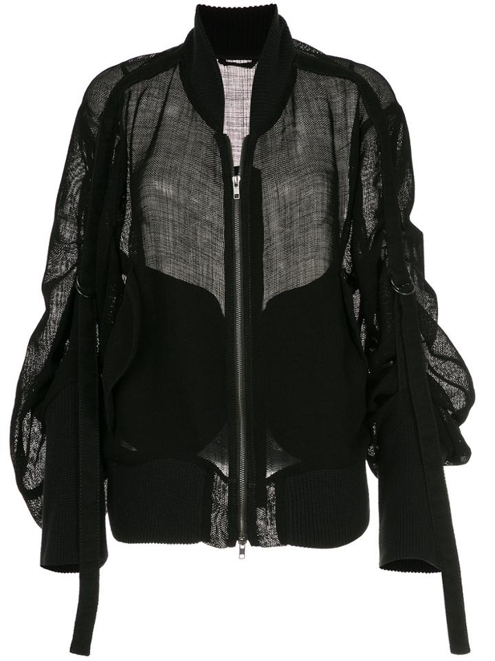 Ann Demeulemeester Bonina Bomber Jacket - Black