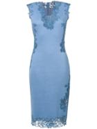 Ermanno Scervino Lace Detail Dress - Blue