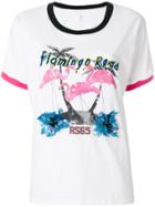 As65 Flamingo T-shirt - White