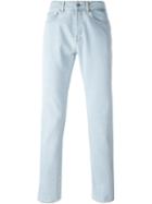 Givenchy Stonewashed Jeans, Men's, Size: 29, Blue, Cotton/leather