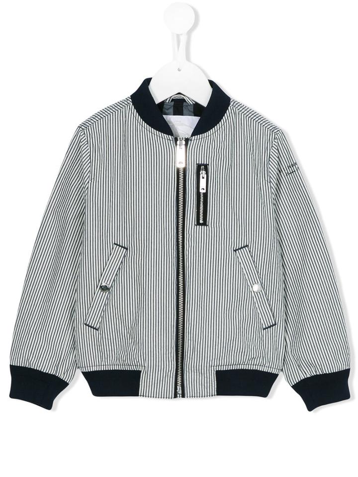 Burberry Kids Mini Beaufort Jacket, Boy's, Size: 8 Yrs, Blue
