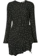 Rebecca Vallance - Bella Wrap Dress - Women - Viscose - 4, Black, Viscose