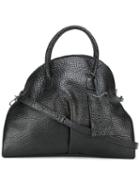 Marsèll Curved Shoulder Bag, Women's, Black, Leather