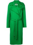 Givenchy Wrap Front Coat - Green