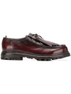 Officine Creative Fringed Derby Shoes - Red