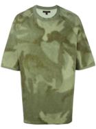 Yeezy Season 3 Printed Oversized T-shirt - Green