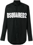 Dsquared2 Logo Printed Shirt - Black