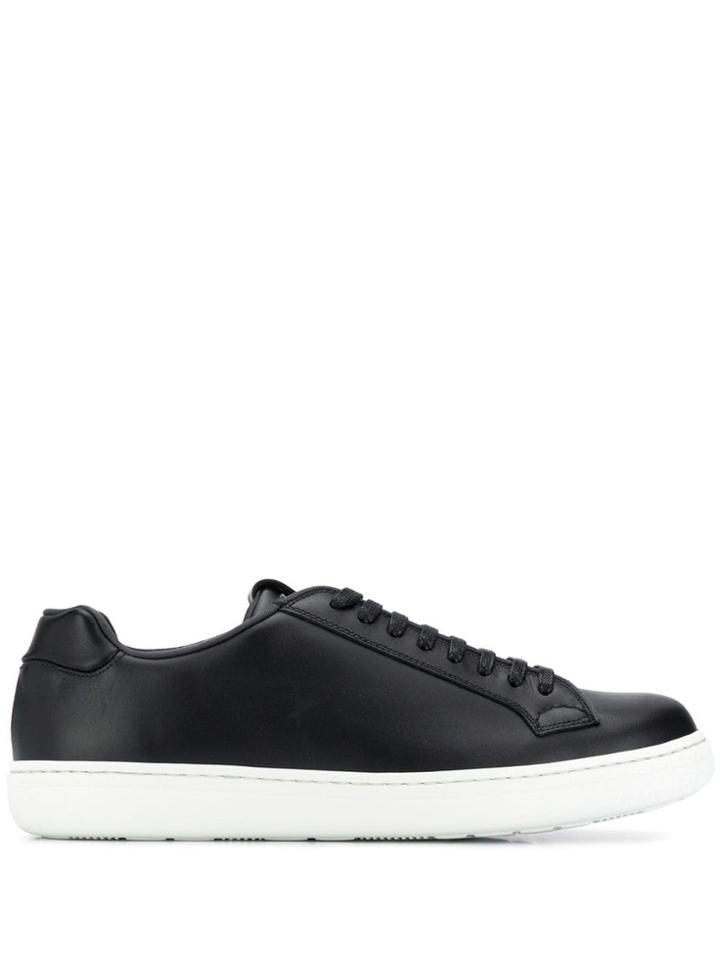 Church's Leather Baseball Sneakers - Black