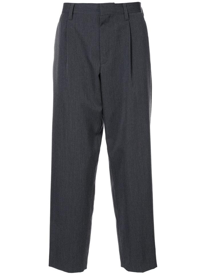 Kolor Straight-leg Tailored Trousers - Grey