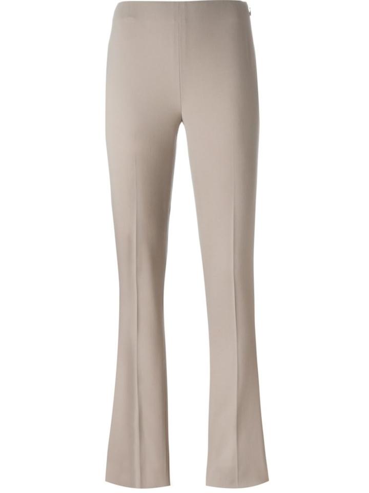 Ralph Lauren Purple Flared Trousers, Women's, Size: 0, Nude/neutrals, Spandex/elastane/wool