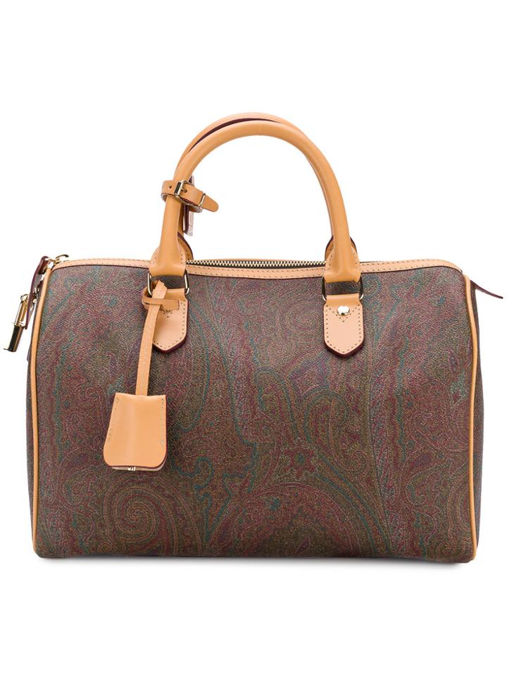 Etro Paisley-print Tote - Brown