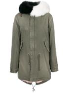 Mr & Mrs Italy Trimmed Hood Mid Parka - Green