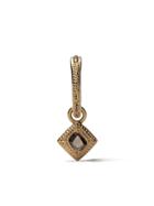 De Beers 18kt Yellow Gold Talisman Rough Diamond Earring